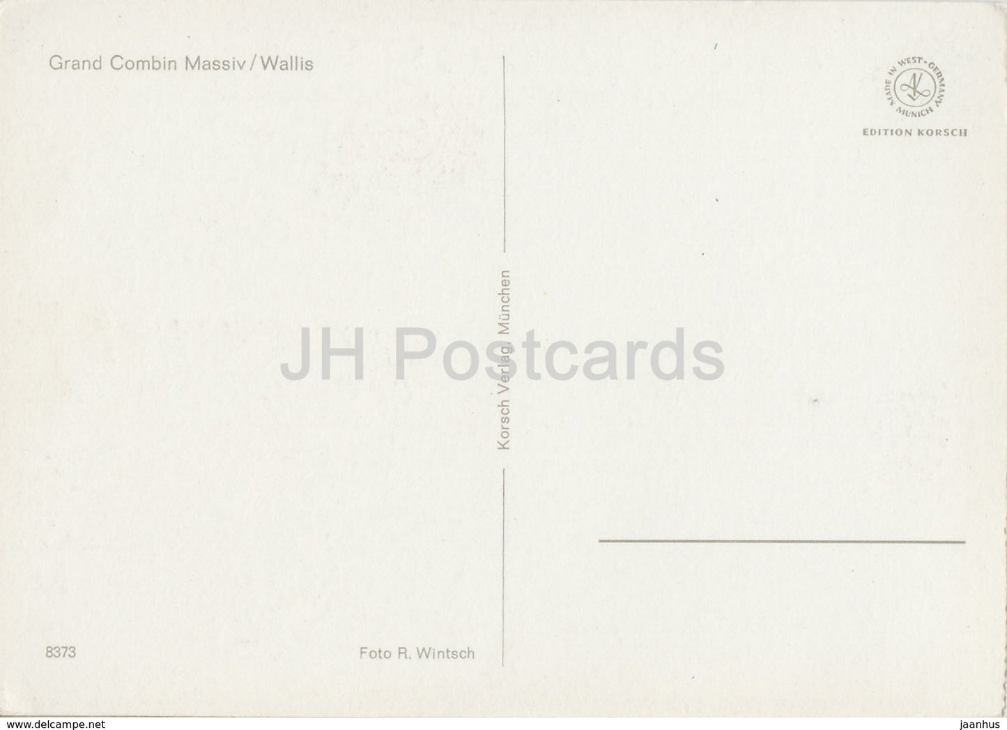 Grand Combin Massiv - Wallis - Globeflower  - flowers - 8373 - Switzerland - unused