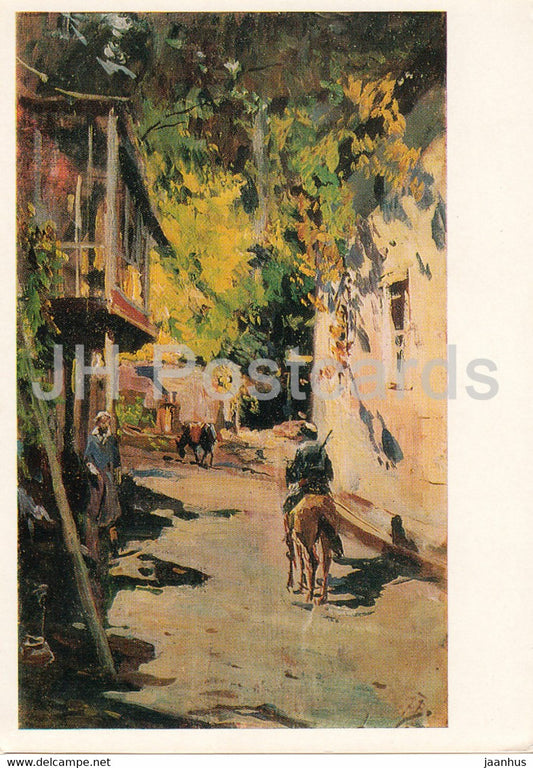 painting by D. Nalbandyan - Bakhchysarai - Armenian art - 1976 - Russia USSR - unused - JH Postcards