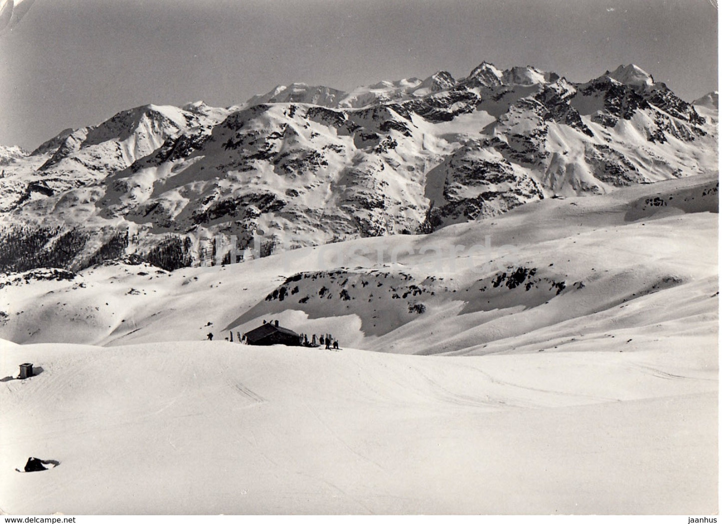 Saluverhutte ob Celerina - Switzerland - used - JH Postcards