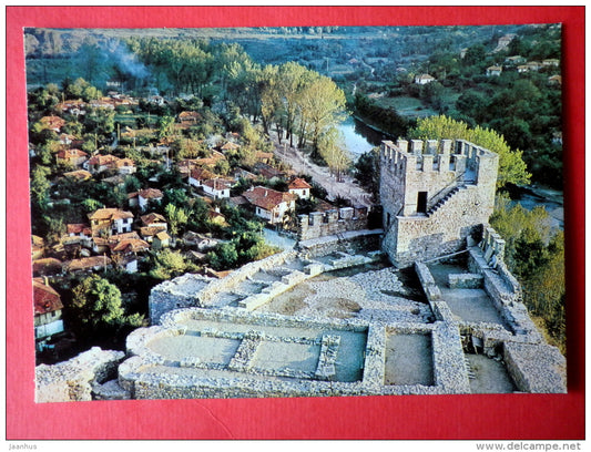 Baldwin's Tower - castle - Veliko Tarnovo - Bulgaria - unused - JH Postcards
