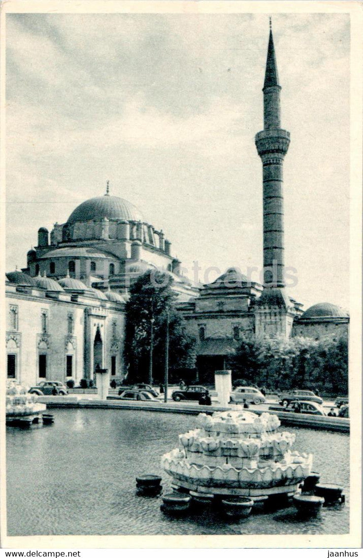 Istanbul - Beyazit Mosque - old postcard - Turkey - unused - JH Postcards