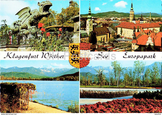 Klagenfurt am Worthersee - Europapark - Karnten - Austria - unused - JH Postcards