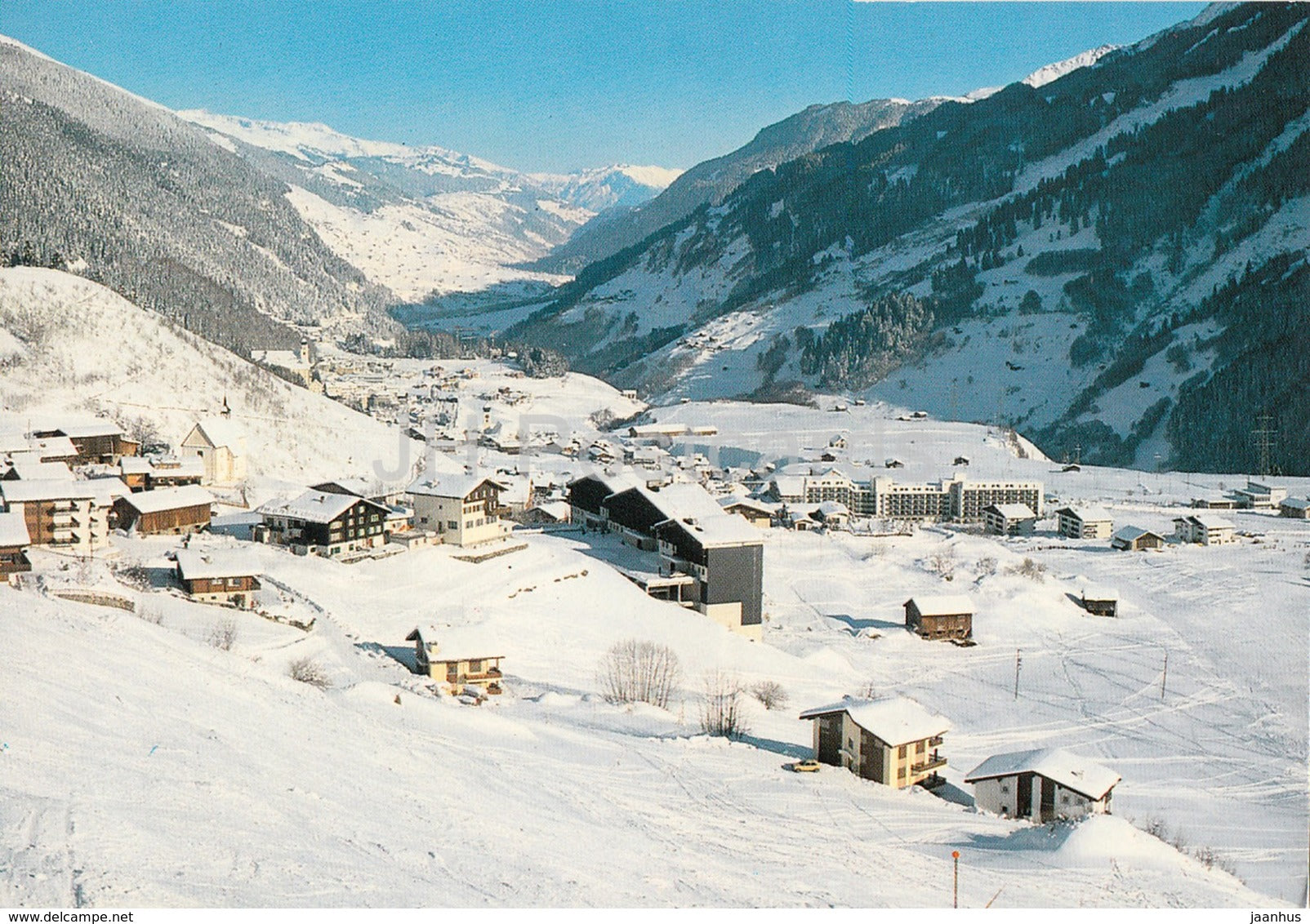 Disentis - Acletta - Vorrheintal - 7480 - Switzerland - unused - JH Postcards