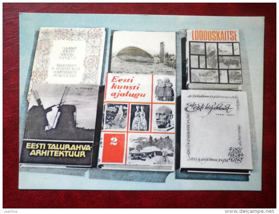 Contemporary Books - Eesti Talurahvaarhitektuur - Estonian Printed Book - 1975 - Estonia USSR - unused - JH Postcards
