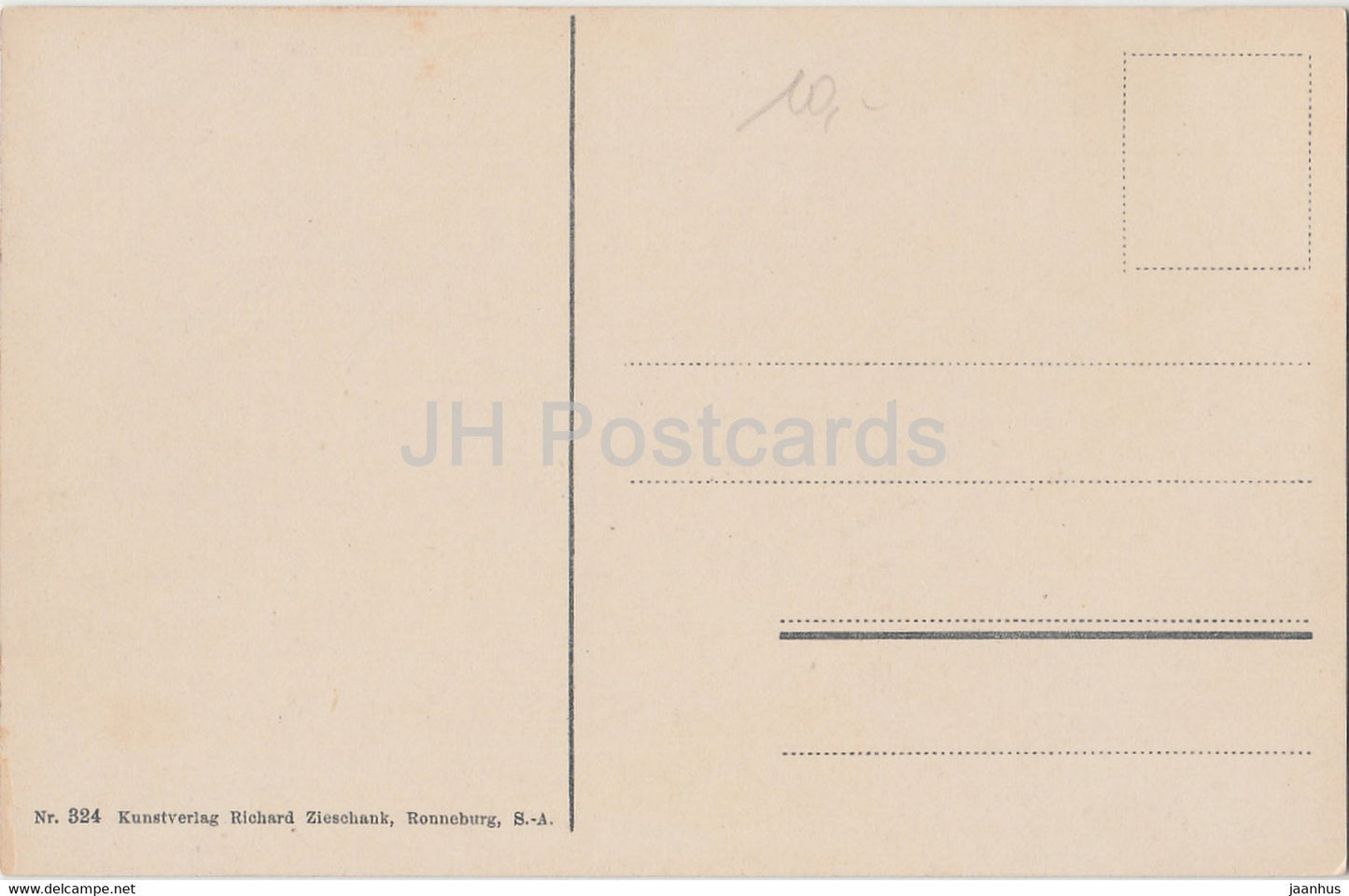 Im Hollental - Frankenwald - Der Teufelssteg - 324 - old postcard - Germany - unused