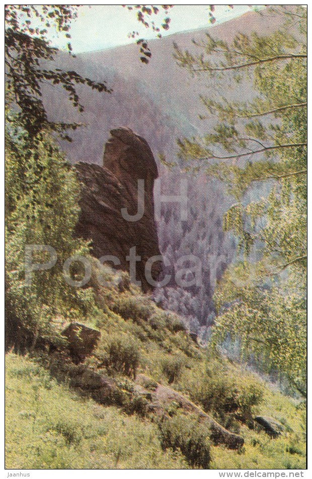 morning in reserve - Stolby Nature Sanctuary - 1968 - Russia USSR - unused - JH Postcards