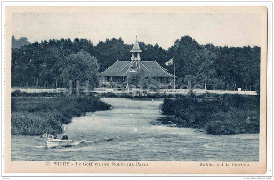 Le Golf vu des Nouveaux Parcs - 73 - Vichy - Allier - France - unused - JH Postcards
