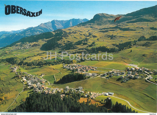 Obersaxen - Affeier - Misanenga - Egga - Platenga - 1999 - Switzerland - used - JH Postcards