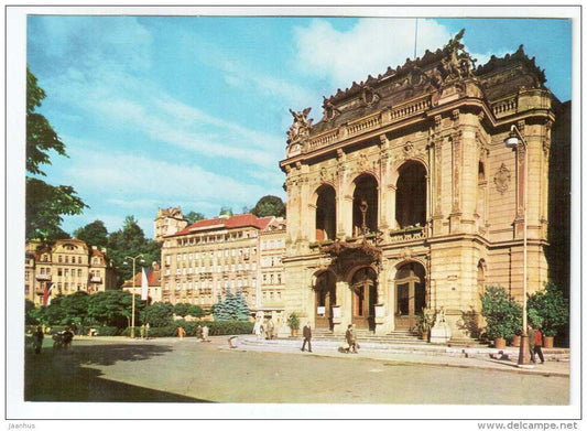 Theatre - Karlovy Vary - Czech Republic - unused - JH Postcards