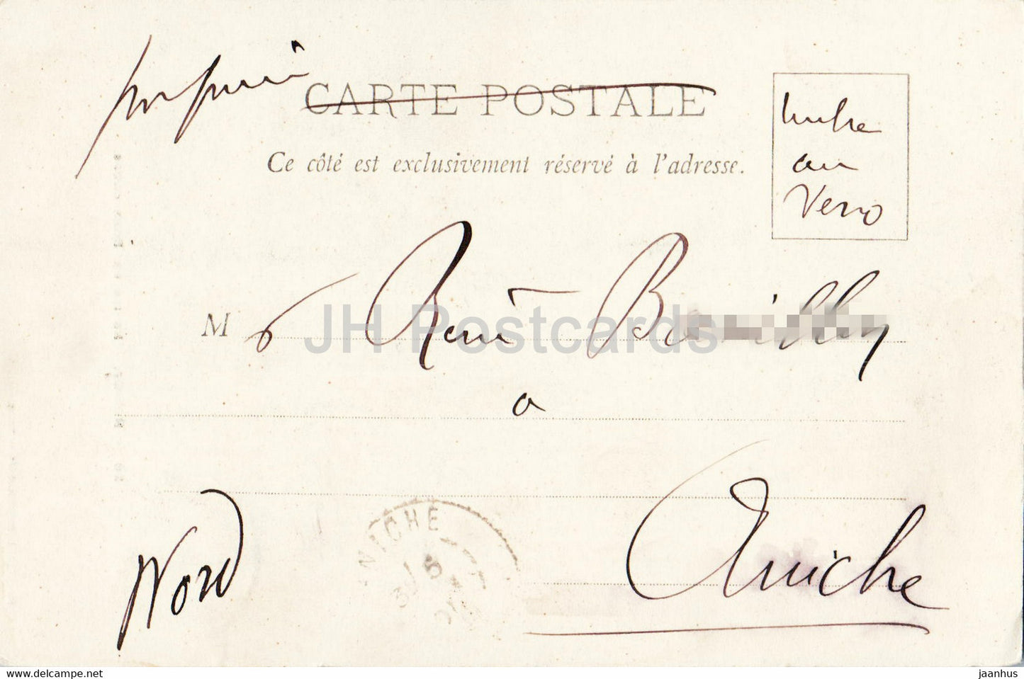 Nancy - Eglise de Bonsecour - church - 30- old postcard - 1901 - France - used