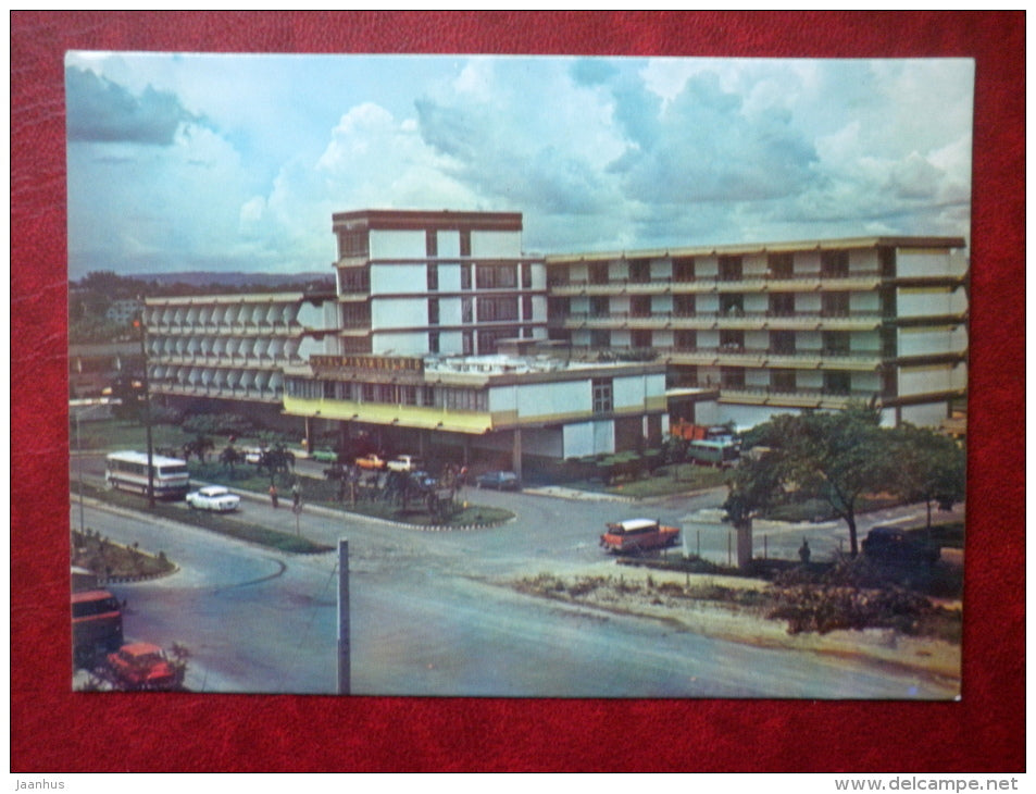 hotel Pinar del Rio - bus , cars - provincia Pinar del Rio - Cuba - unused - JH Postcards
