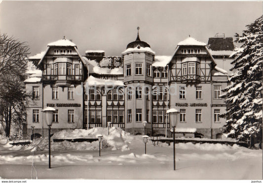 Wintersportplatz Schierke - FDGB Erholungsheim Franz Mehring - Germany DDR - unused - JH Postcards