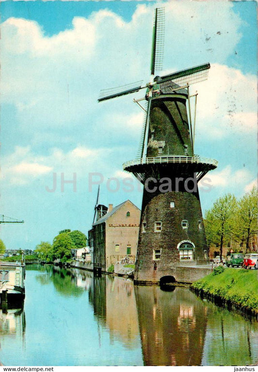 Hollandse Molen - Dutch Windmill - 1966 - Netherlands - used - JH Postcards