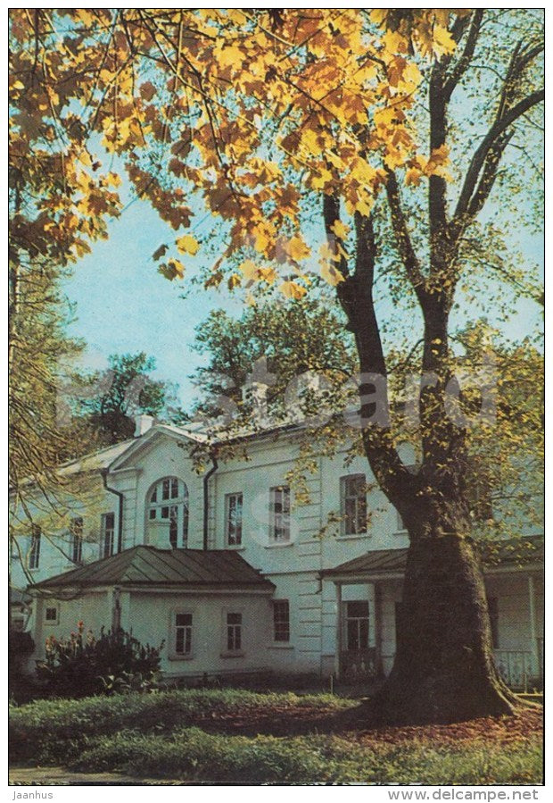 Tolstoy´s House - Russian writer Leo Tolstoy Museum - Yasnaya Polyana - 1967 - Russia USSR - unused - JH Postcards
