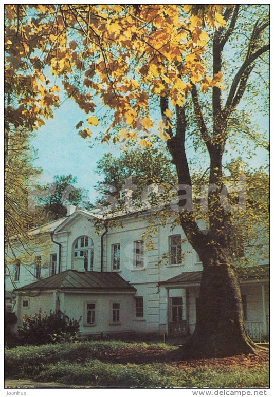 Tolstoy´s House - Russian writer Leo Tolstoy Museum - Yasnaya Polyana - 1967 - Russia USSR - unused - JH Postcards