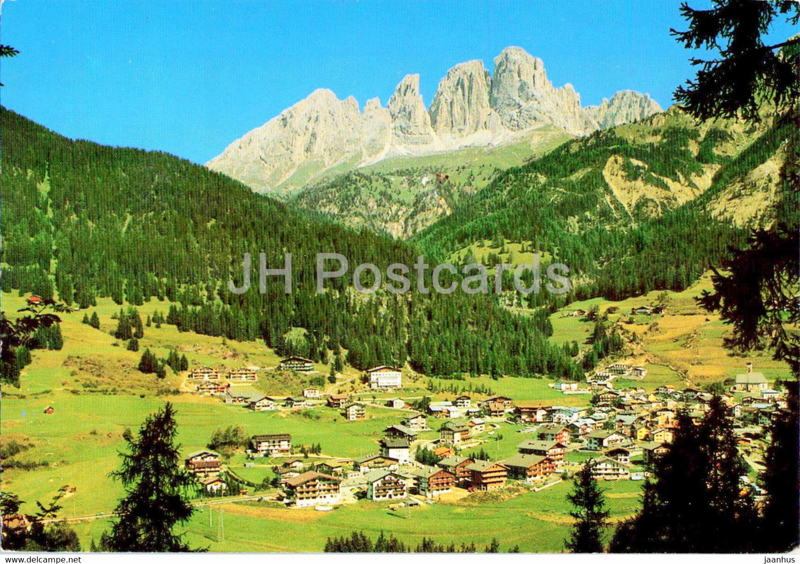 Campitello - Val di Fassa - Dolomiti - Il Sassolungo - 52.7 - Italy - used - JH Postcards