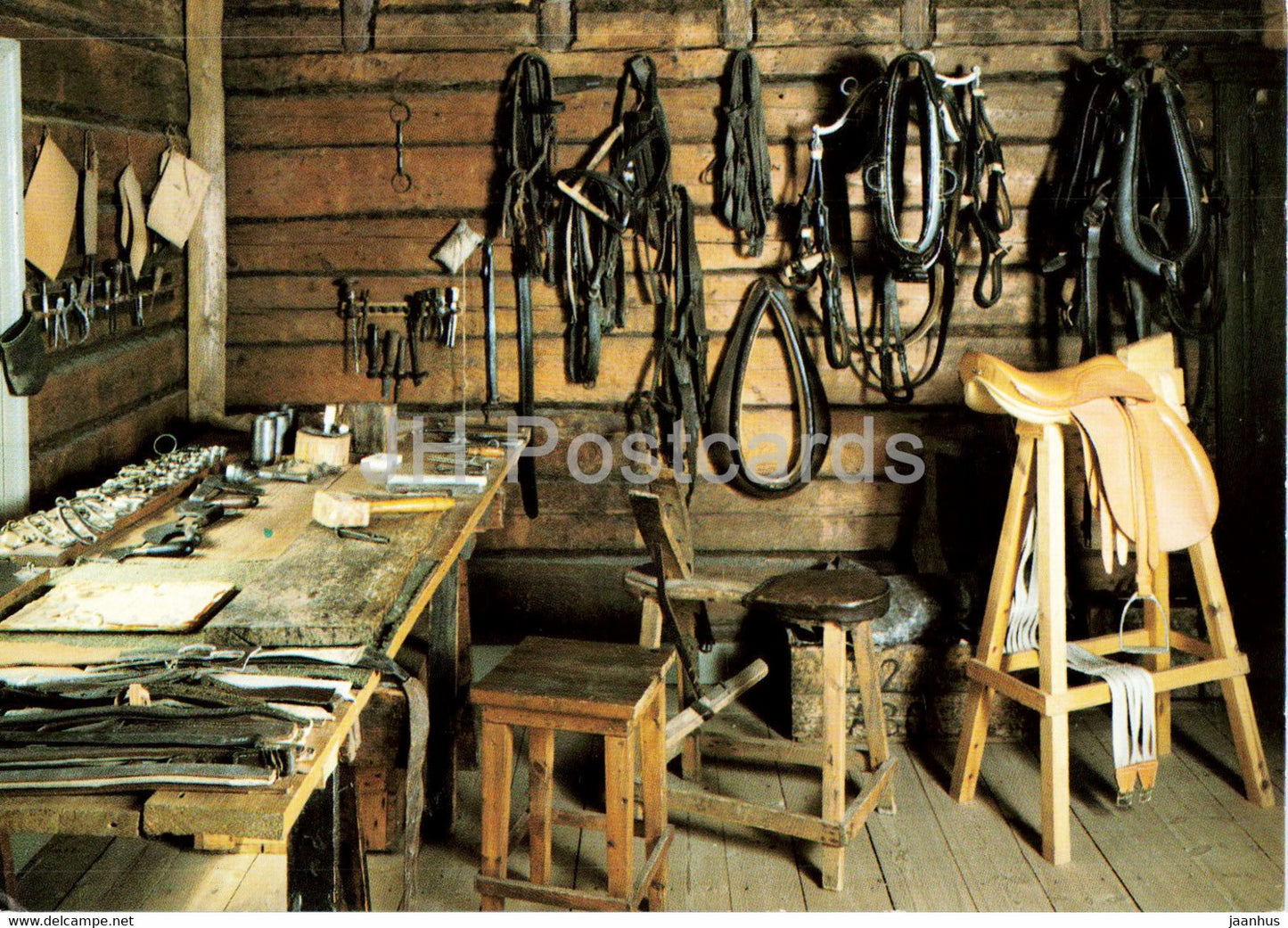 Turku - Abo - Saddler's Workshop - museum - Finland - unused - JH Postcards