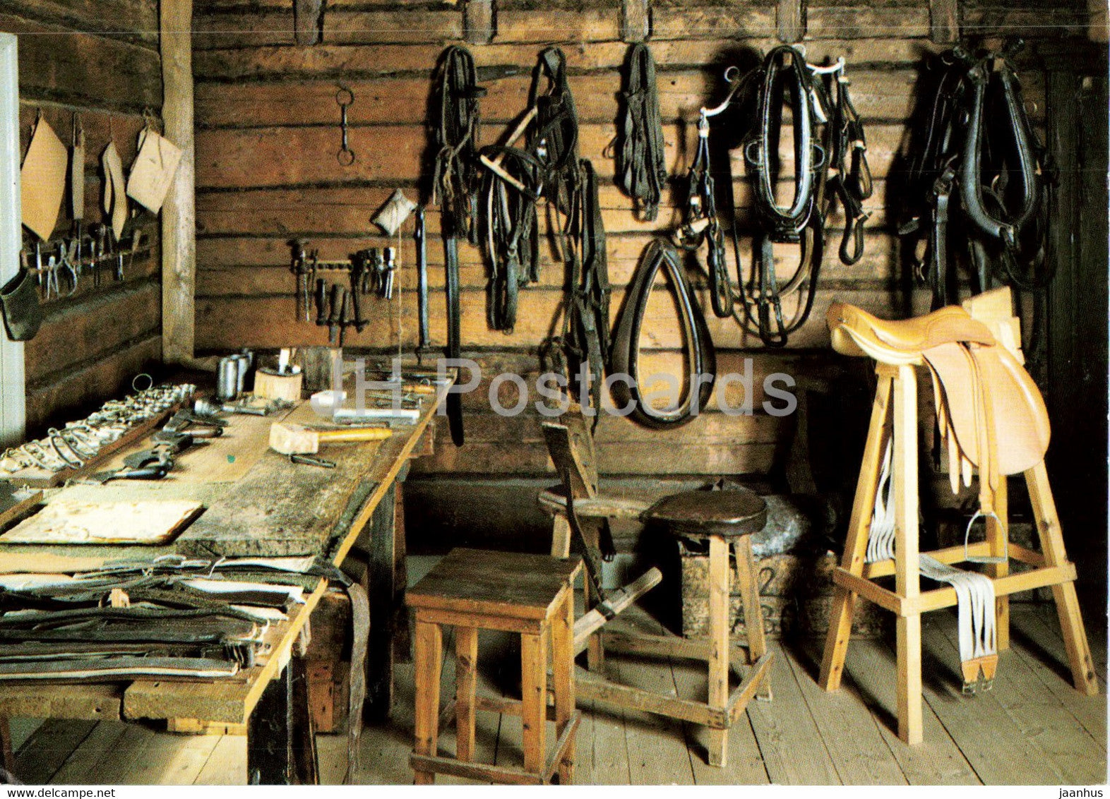 Turku - Abo - Saddler's Workshop - museum - Finland - unused - JH Postcards