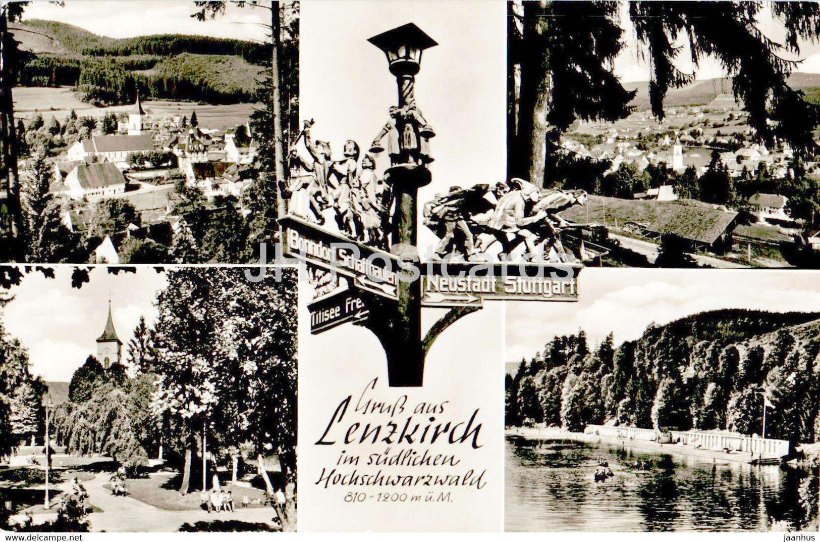 Gruss aus Lenzkirch - 1967 - Germany - used - JH Postcards