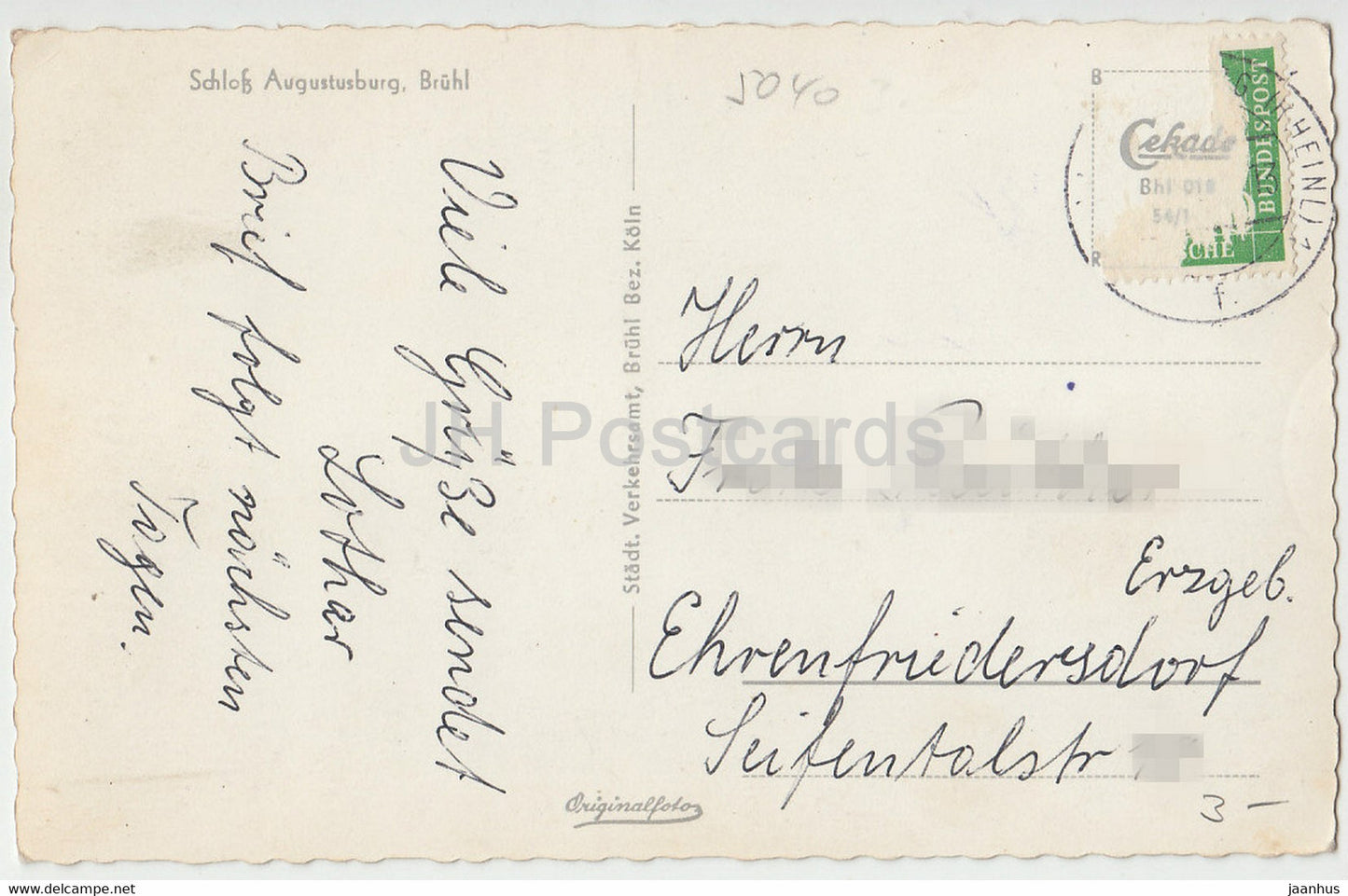 Schloss Augustusburg - Bruhl - castle - 2 - Germany - used