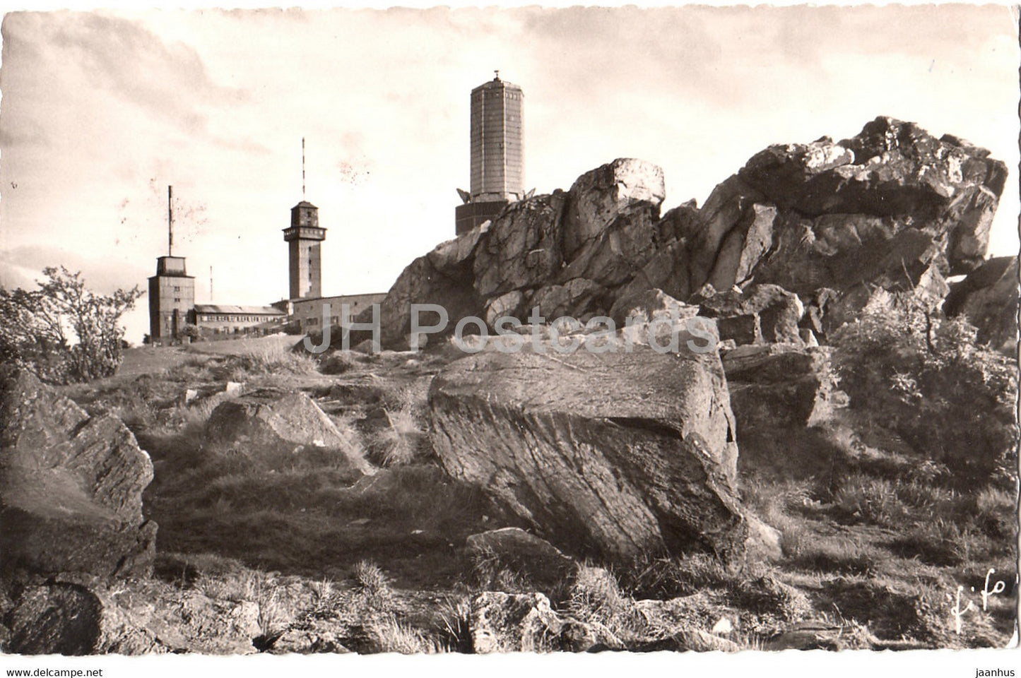 Feldberg im Taunus 880 m - old postcard - Germany - unused - JH Postcards