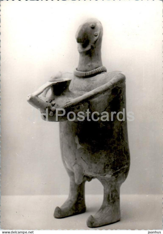 Rhyton en terre cuite jaune epoque Luristan - Luristan period - Iran - ancient world - art - 7000 - France - unused