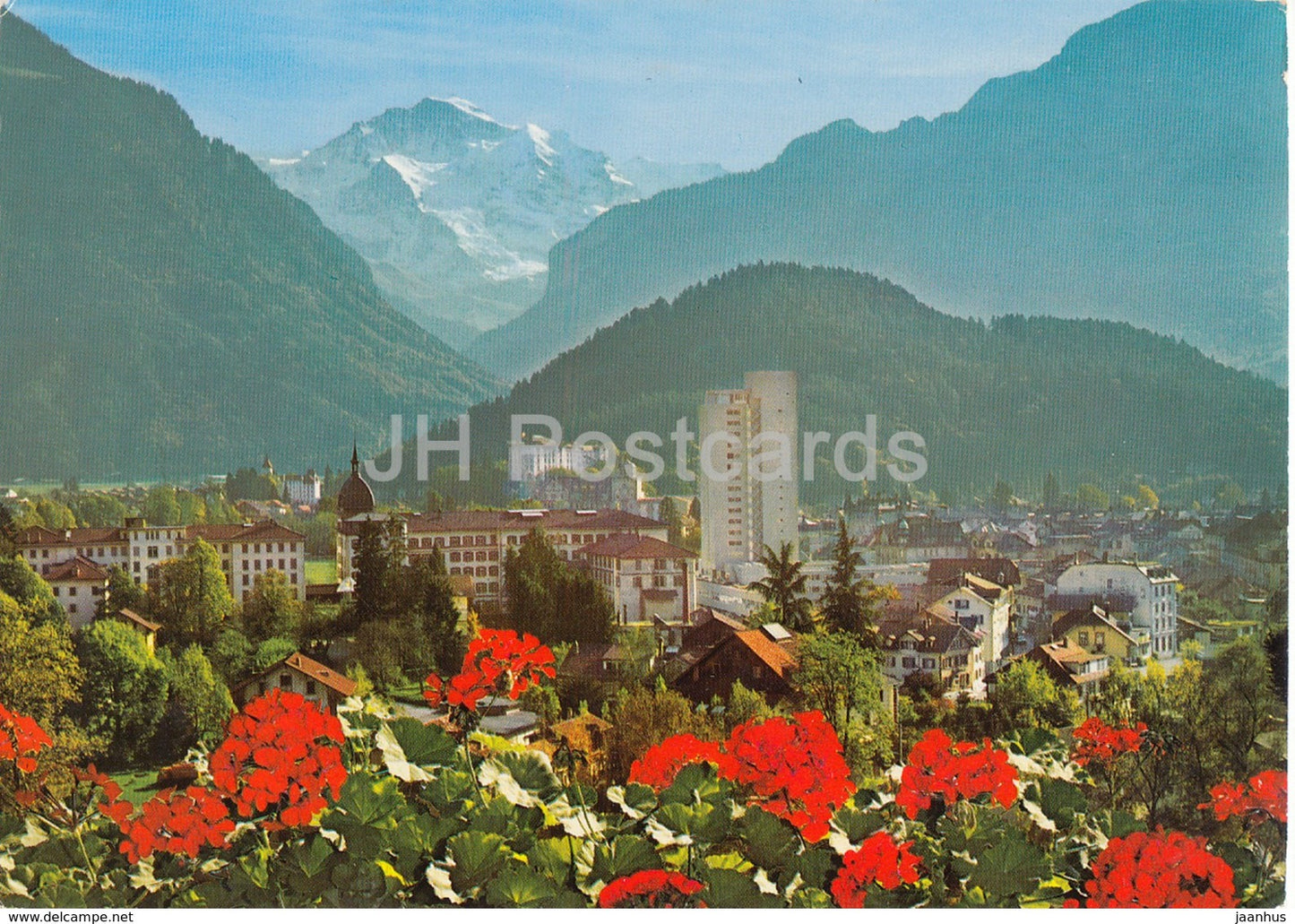 Interlaken - Jungfrau - 3800 - Switzerland - unused - JH Postcards