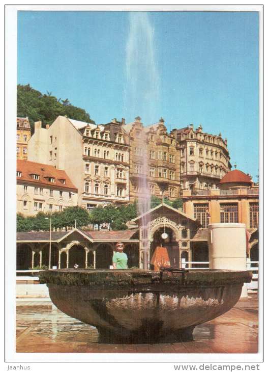 The Sprudel - Karlovy Vary - Czech Republic - unused - JH Postcards