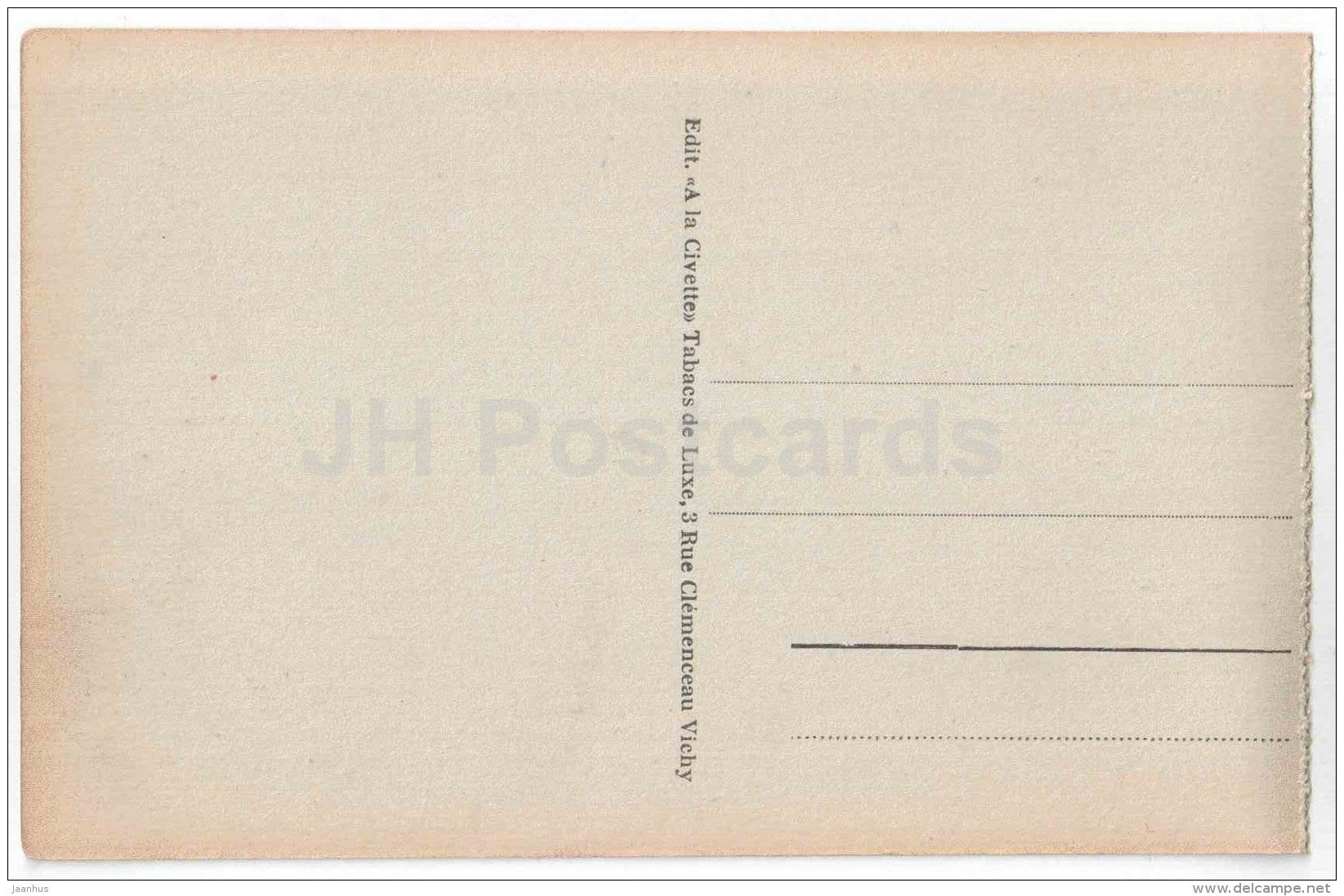 Le Casino vu du Parc - 159 - Vichy - Allier - France - unused - JH Postcards