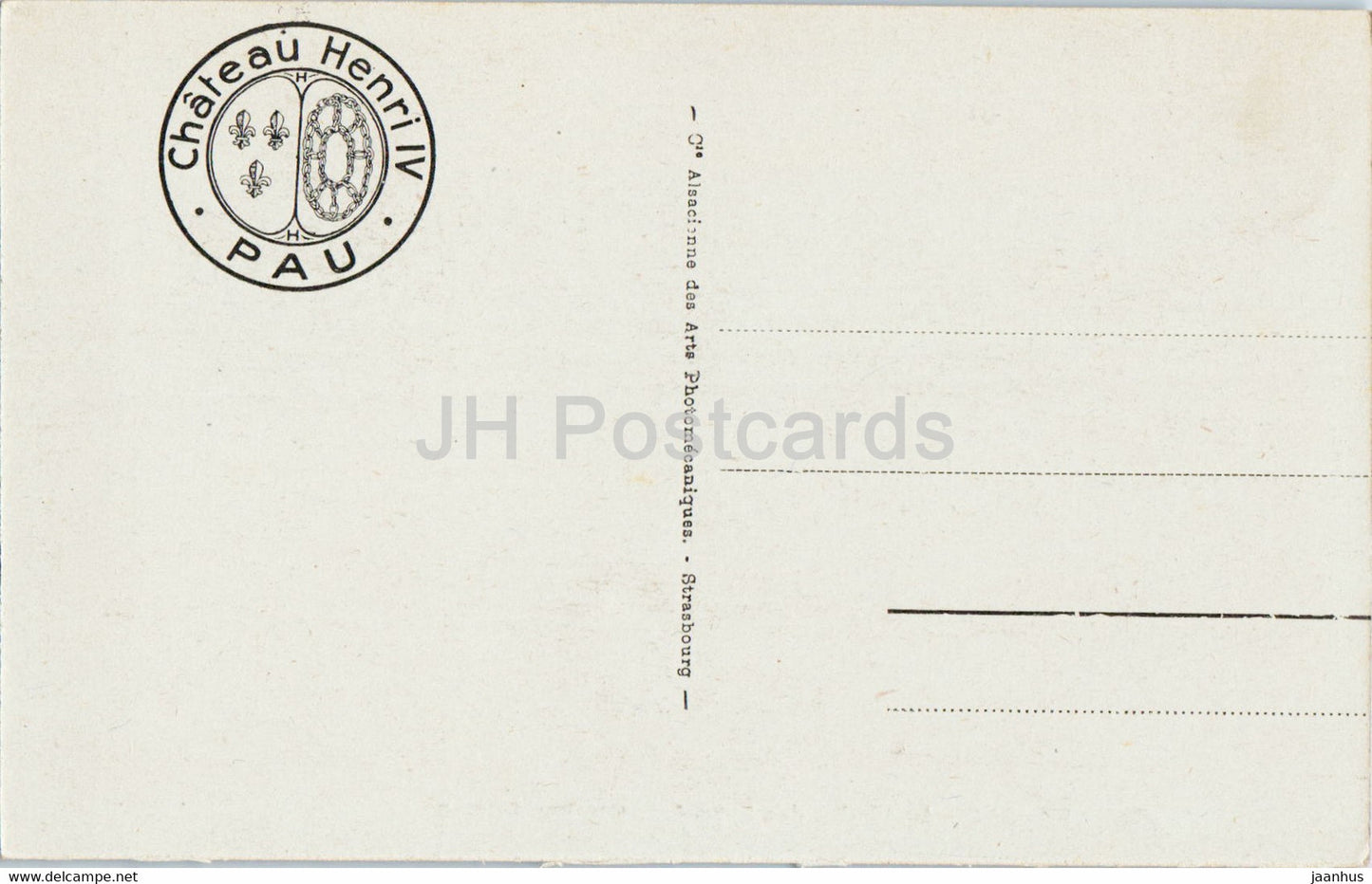 Pau - La Chaine des Pyrenees et le Pic du Midi - 106 - alte Postkarte - Frankreich - unbenutzt