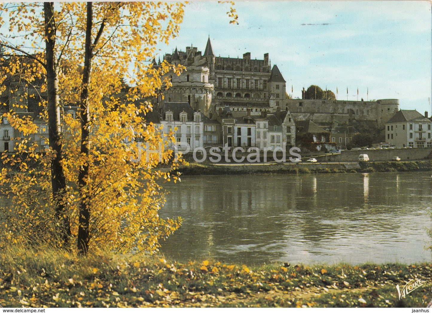 Amboise -  Les Merveilles du Val de Loire - chateau - castle -  France - 1986 - used - JH Postcards