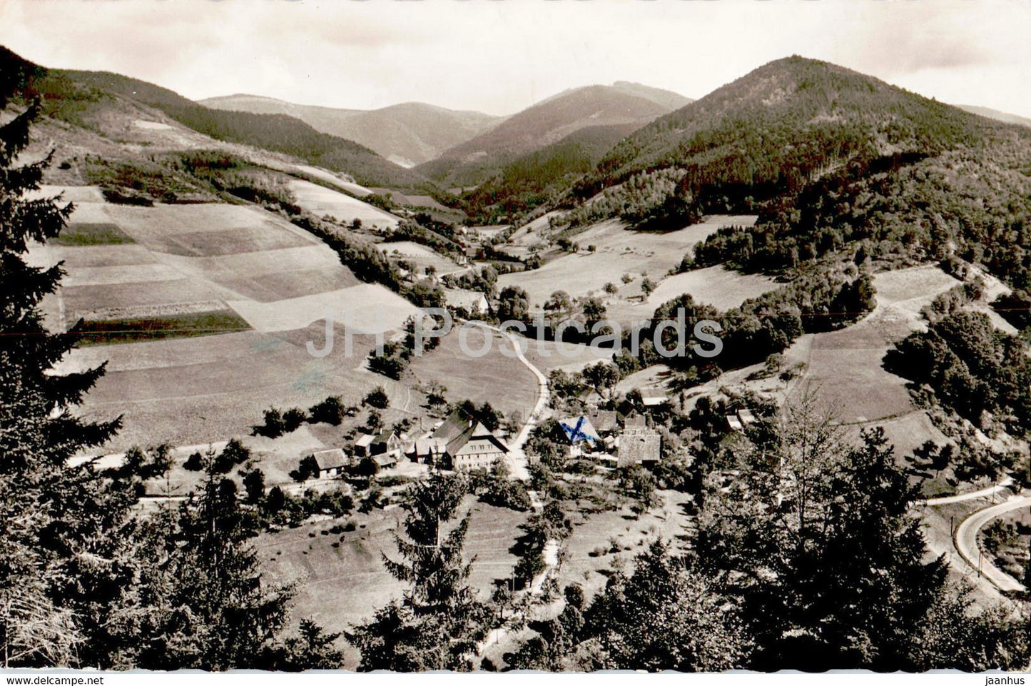 Simonswald - Griessbach - Schwarzwald - old postcard - 1957 - Germany - used - JH Postcards