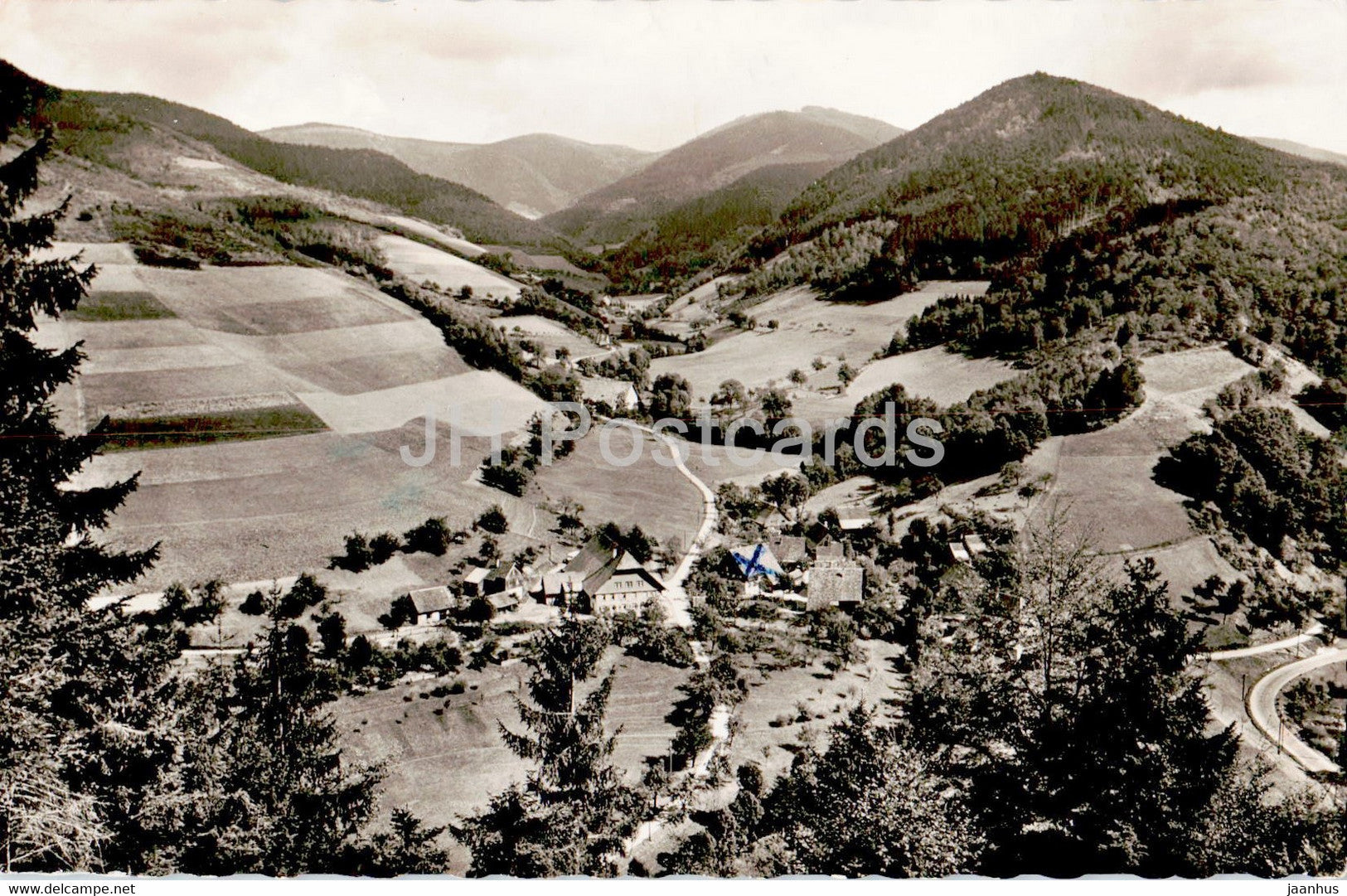 Simonswald - Griessbach - Schwarzwald - old postcard - 1957 - Germany - used - JH Postcards