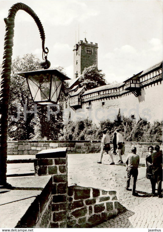 Die Wartburg bei Eisenach - castle - 1979 - Germany DDR - used - JH Postcards