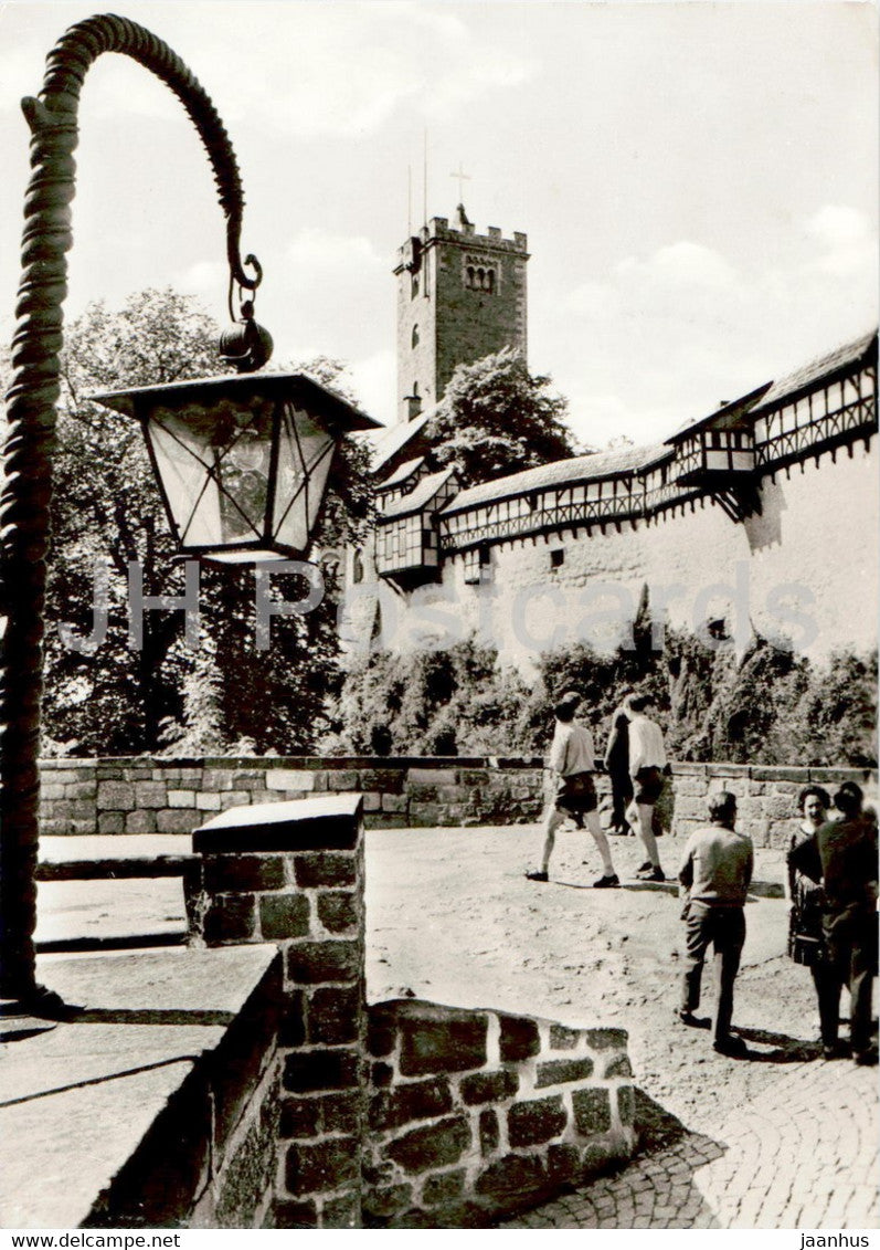 Die Wartburg bei Eisenach - castle - 1979 - Germany DDR - used - JH Postcards
