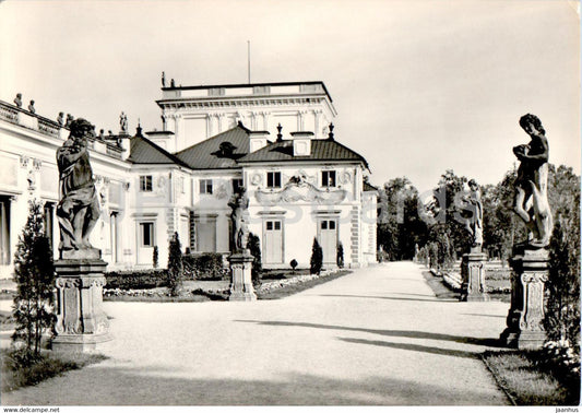 Warsaw - Warszawa - Palac w Wilanowie - widok od strony poludniowo wschodniej - palace - 1968 - Poland - used - JH Postcards