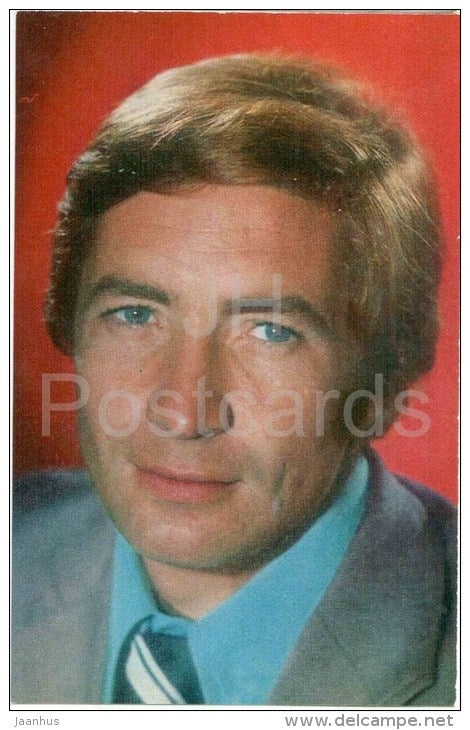Y. Kamornyi - Soviet Georgian Movie Actor - 1977 - Russia USSR - unused - JH Postcards