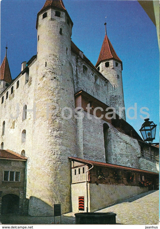Thoune - Thun - Schloss Thun - castle - 7190 - 1981 - Switzerland - used - JH Postcards