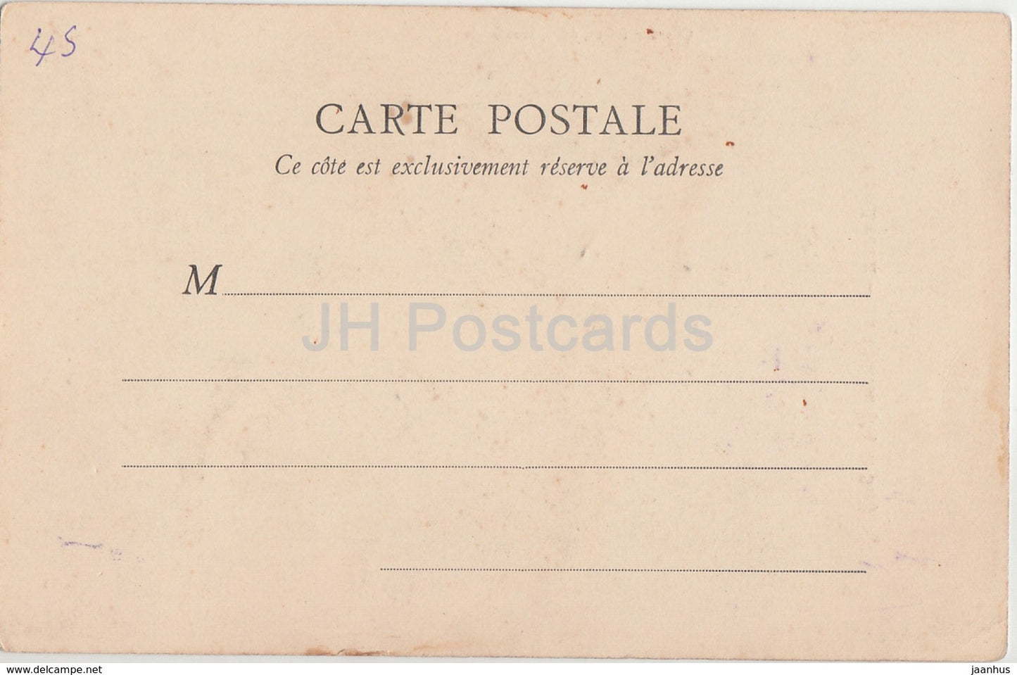 Combreux - Le Chateau - Facade Sud - castle - old postcard - France - unused