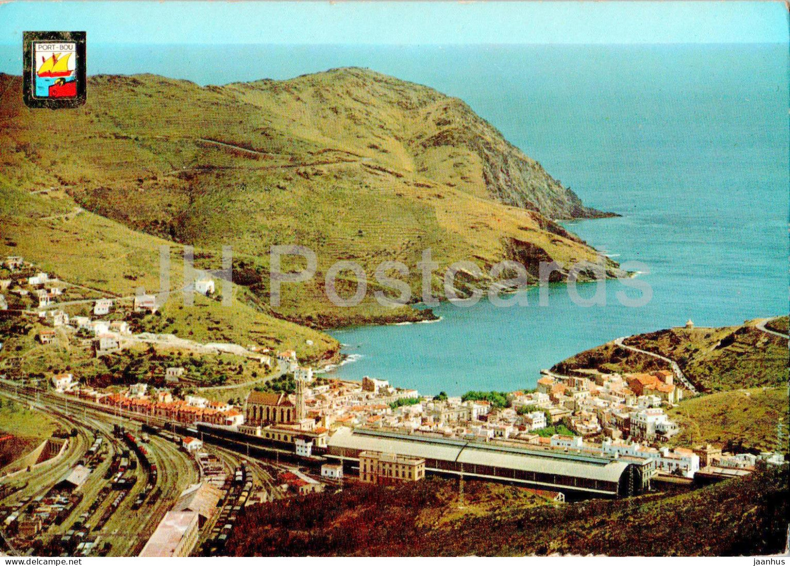 Port Bou - Vista general - General view - 1543 - Spain - used - JH Postcards