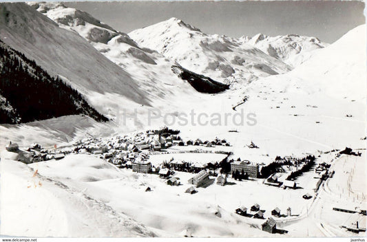 Andermatt 1444 m gegen Furka - F3342 - Feldpost - military mail - old postcard - Switzerland - used - JH Postcards