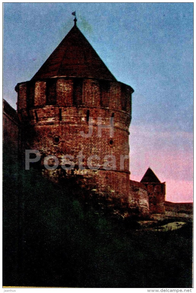 fortification wall of Monastery of Saint Euthymius - Suzdal - 1969 - Russia USSR - unused - JH Postcards