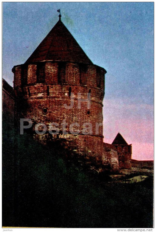fortification wall of Monastery of Saint Euthymius - Suzdal - 1969 - Russia USSR - unused - JH Postcards