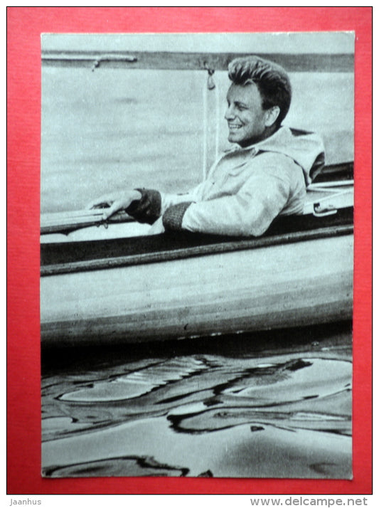 Alexander Chuchelov - sailing - Rome 1960 - Estonian Olympic medal winners - 1979 - Estonia USSR - unused - JH Postcards