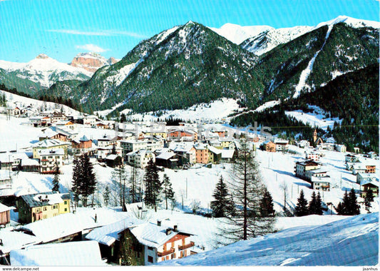 Val di Fassa - Vigo 1400 m - panorama - 1977 - Italy - used - JH Postcards