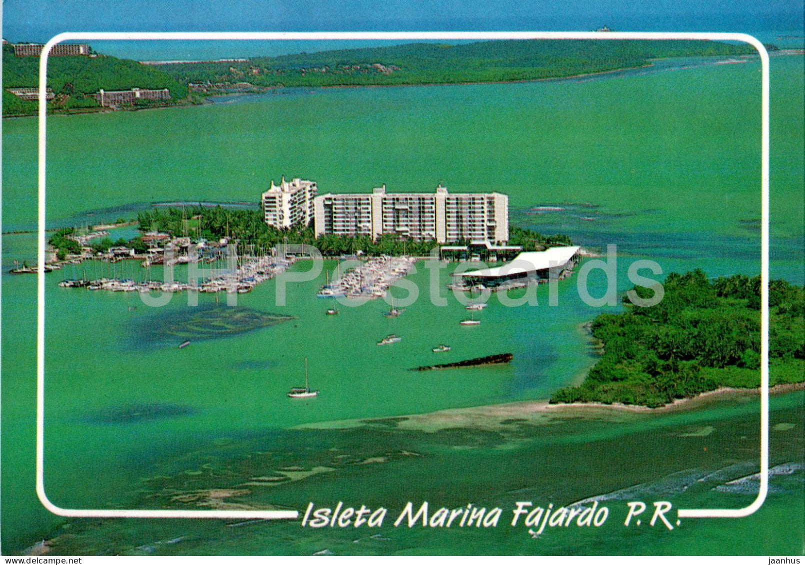 Isleta Marina Fajardo - 77 - Puerto Rico - unused - JH Postcards