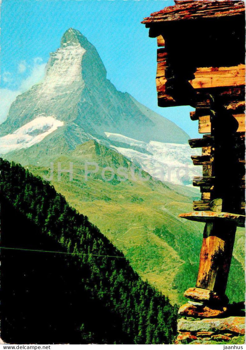 Matterhorn - Mont Cervin - 3677 - Switzerland - unused - JH Postcards