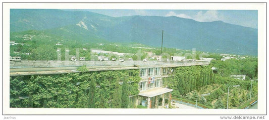 tourist base Solnechnaya - Gelendzhik - 1980 - Russia USSR - unused - JH Postcards