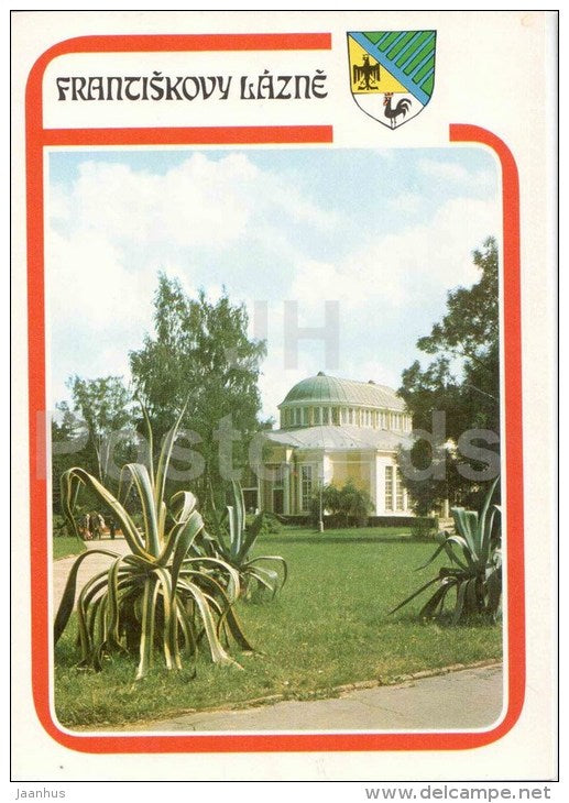 Frantiskovy Lazne - Glauber spring - Czechoslovakia - Czech - unused - JH Postcards