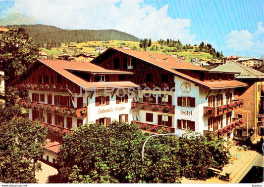 Hotel Dolomiti - Moena 1200 m - Italy - unused - JH Postcards